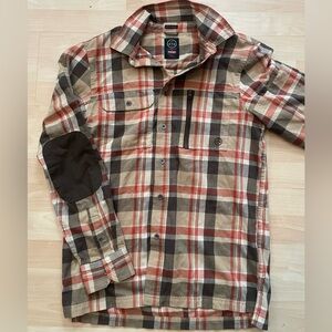 All terrain gear x Wrangler , longsleeve button down flannel